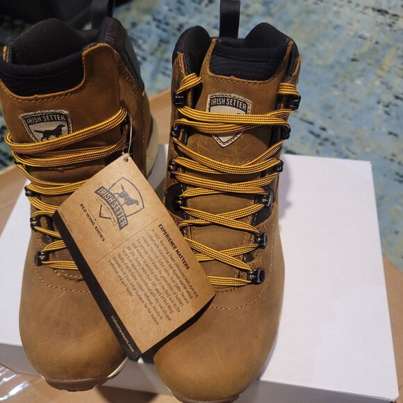 BRAND NEW IRISH SETTER 2866 LEATHER BOOT SHOES - Picture 3 of 3